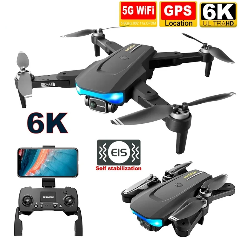 

New LS38RC UAV 6K HD Camera Brushless Motor GPS Intelligent Lost-link Return Four-axis Aircraft