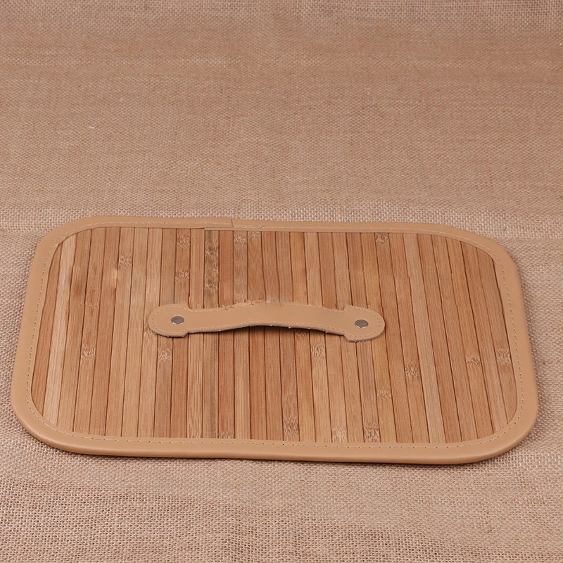 Бесплатная доставка 1 шт. бамбуковая плетеная корзина для хранения Складная