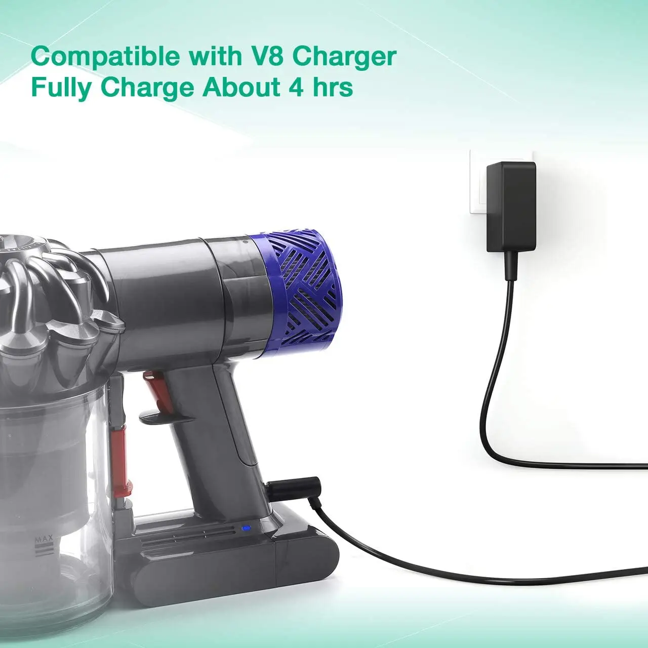 

For Dyson V8 Replacement Battery 4000mAh 21.6V Li-ion Absolute V8 Animal Lithium SV10 Vacuum Cleaner Rechargeable Batteries