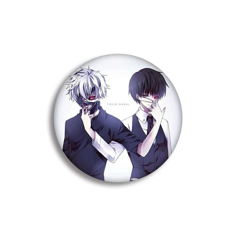 Японский аниме Токийский Гуль брошь Kaneki Ken Touka Kirishima значок косплея рюкзаки Кнопка