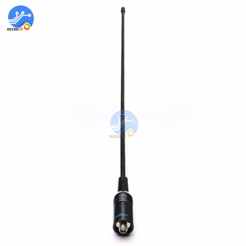 Радио антенна SMA Female 144/430 МГц двухсторонняя Двухдиапазонная 2 15 дБ 10 Вт для