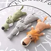Jouets de dentition en peluche pour chiens, jouets de dents molaires, animaux mignons, marijuana, éléphant, beurre, grinçant, chiot 1