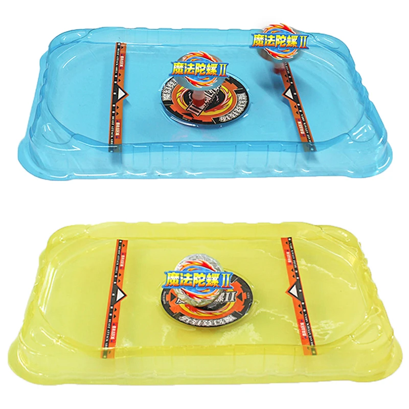 

Plastic Arena Black Blue Stadium J1 Bey Kids Funny Toy Big Bey Stadium Attack Battle Top Plate Combat
