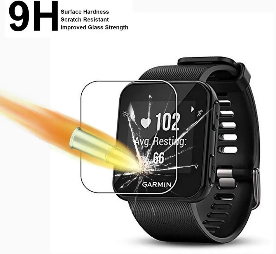 

New Tempered film For Garmin Forerunner 35 protection glass protective film accessories waterproof anti-fingerprint