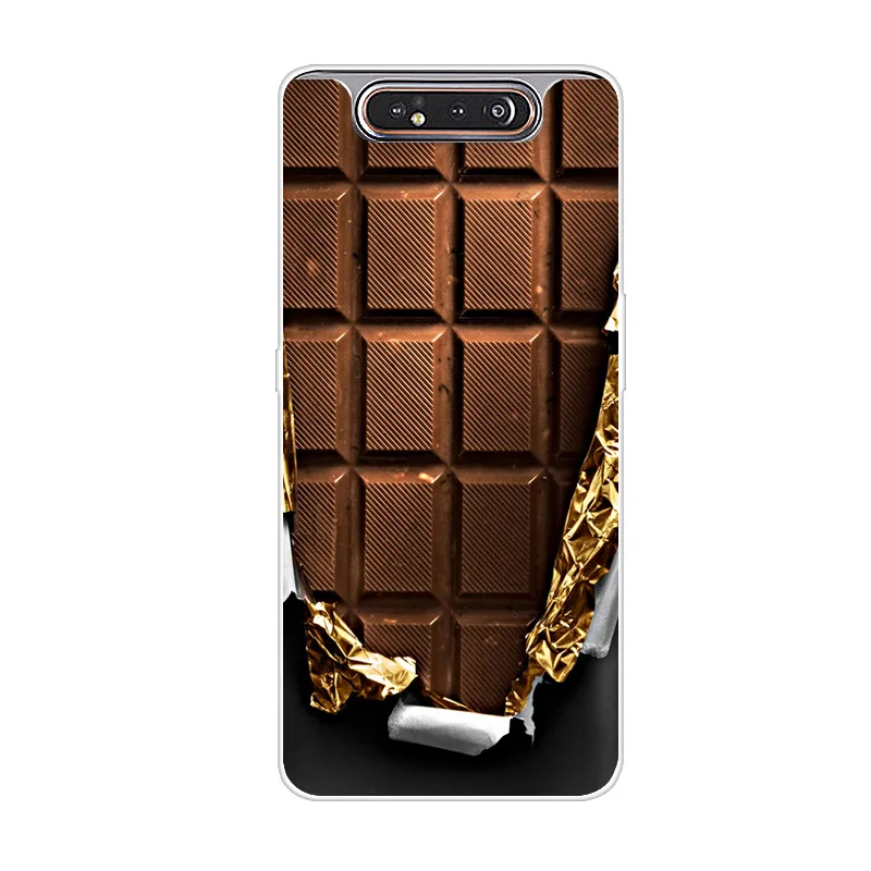 Чехол для телефона для samsung Galaxy A80, силиконовый чехол с цветком, мягкий ТПУ чехол для samsung A80 A 80, чехол, Модный чехол