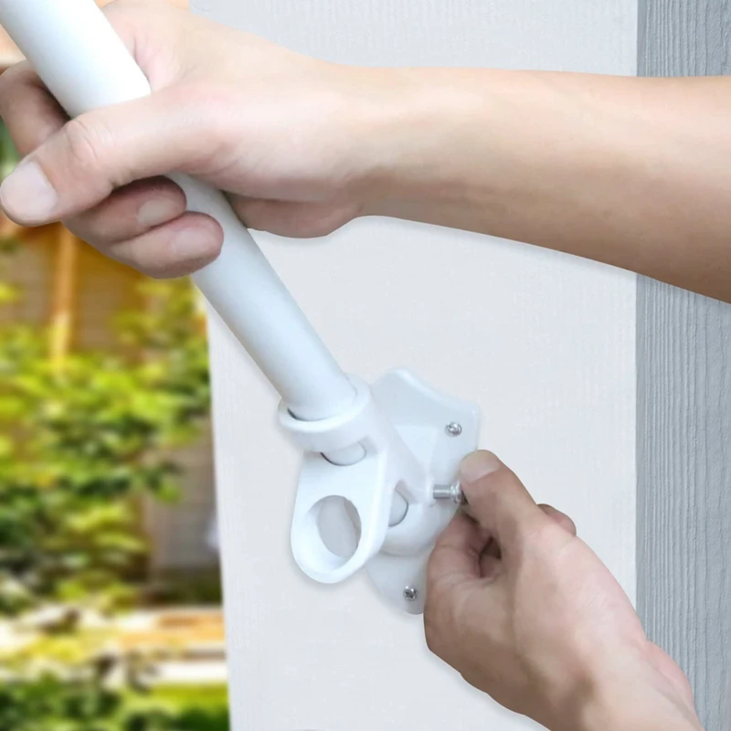 Двухпозиционная флагшток кронштейн держателя с аппаратным