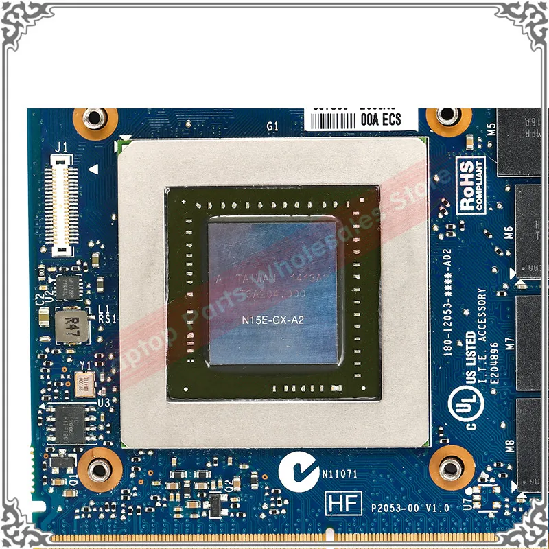 Видеокарта GTX 880M GTX880M N15E-GX-A2 8 ГБ для DELL M15X M18X P18E M6700 M6800 hp 8770 Вт