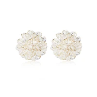 fashion jewelry luxury dangle earrings d letter geometric design gold earrings statement earrings for women