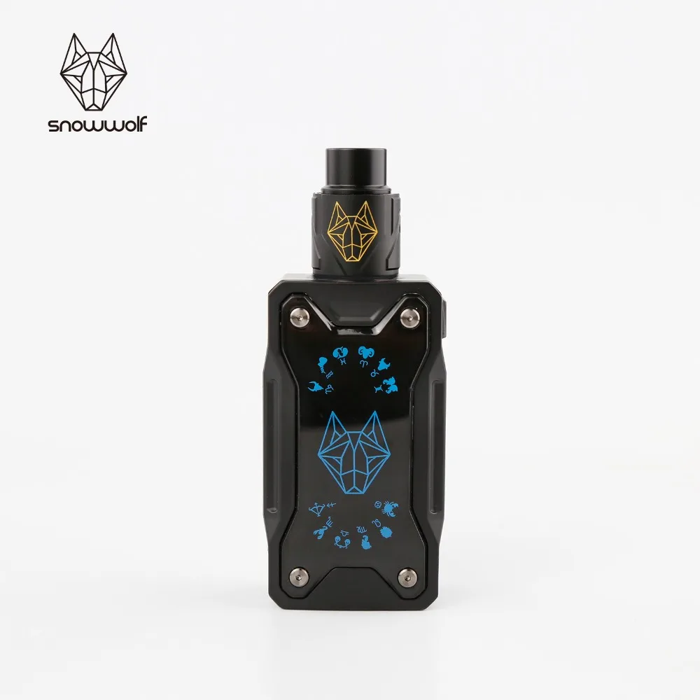 Оригинальный SIGELEI SNOWWOLF диапазон макс 230 Вт Vape мод и RDA танк электронная сигарета
