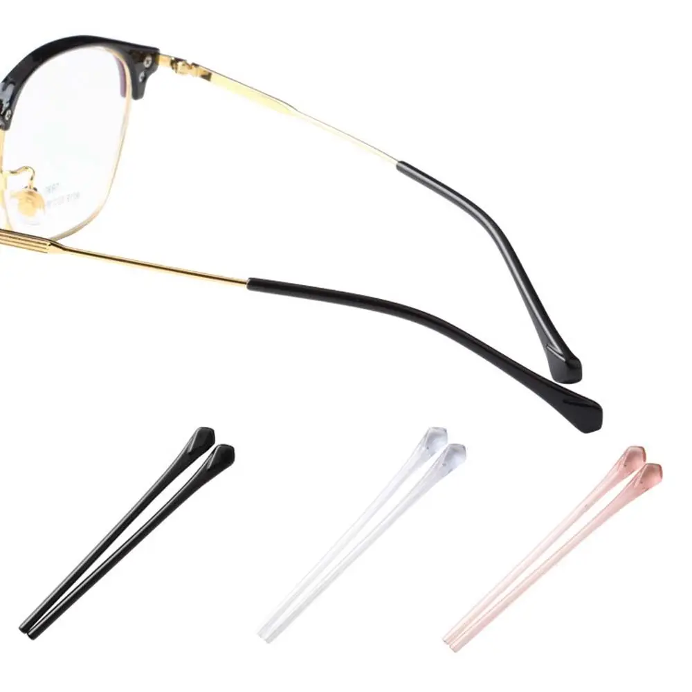 

Stylish Glasses Ear Hooks Prevent Allergies Rubber Glasses Foot Cover Eyeglasses Anti-skid Sleeve Glasses Accessories