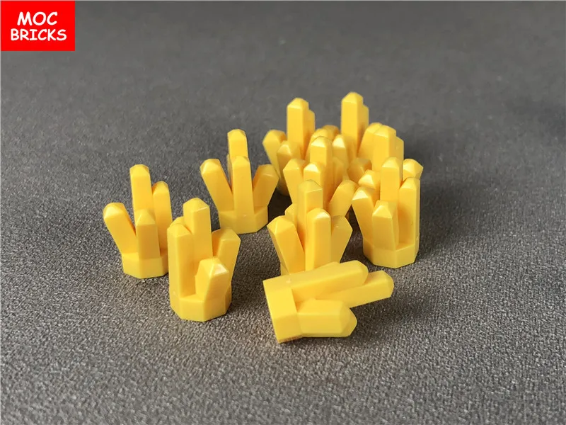 50 шт./партия кубики MOC Rock 1x1 Хрустальный руда камень подходит для 30385