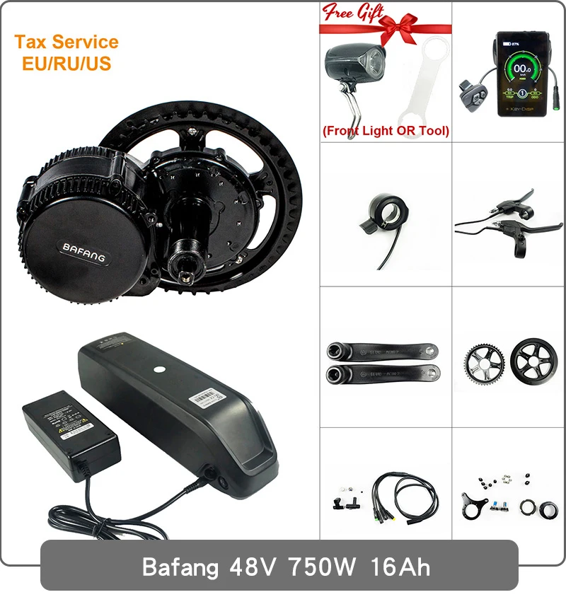 EJOYQI Bafang BBS02B 48 в 750 Вт 850C C965 SW102 ЖК-дисплей датчик передач электрический велосипед Середина кривошипно-приводной двигатель комплект для электровелосипеда