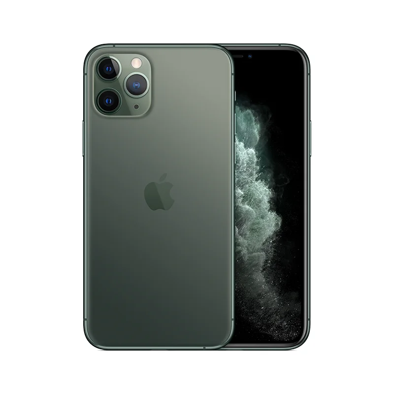 Pan Tong iPhone 11 Pro Max 64G 6,5 дюймовый телефон с двойной картой и полноэкранным Apple авторизованный онлайн продавец - Цвет: Midnight Green