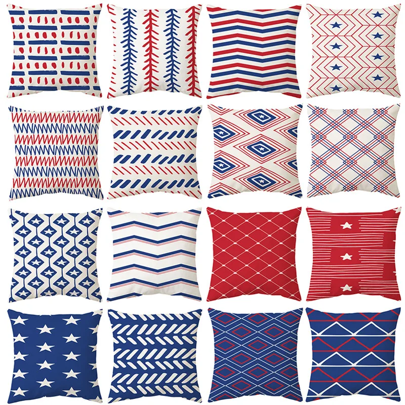 

Geometric Patterns Throw Pillow Case Cushion Covers for Home Sofa Chair Decorative Pillowcases