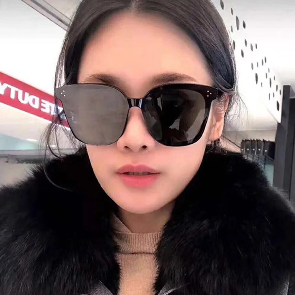 2019 солнцезащитные очки в стиле ретро Harajuku квадратные измерительные