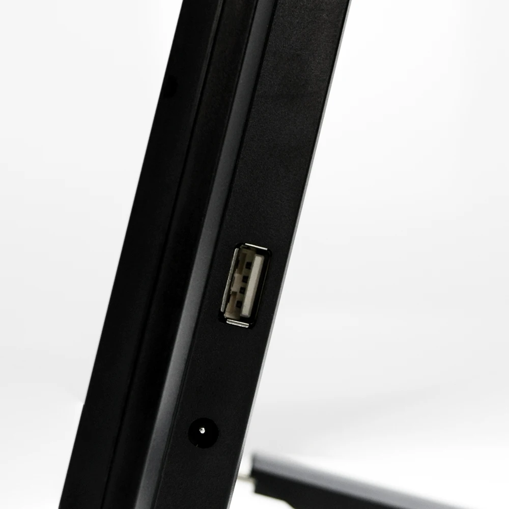 8-дюймовые цифровые часы Demantia с металлической рамкой и мультиязыковым