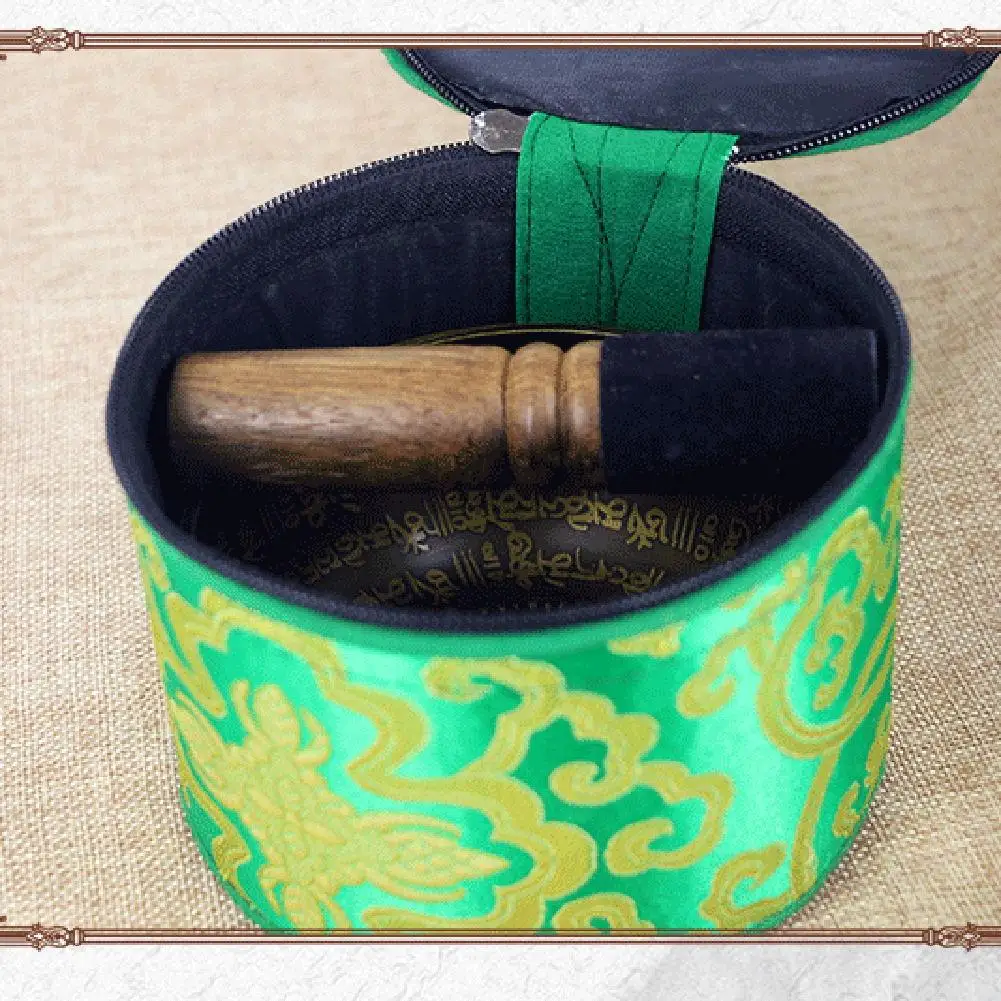 Плетеные Тибетские буддийские браслеты Поющая чаша комплект ювелирных изделий