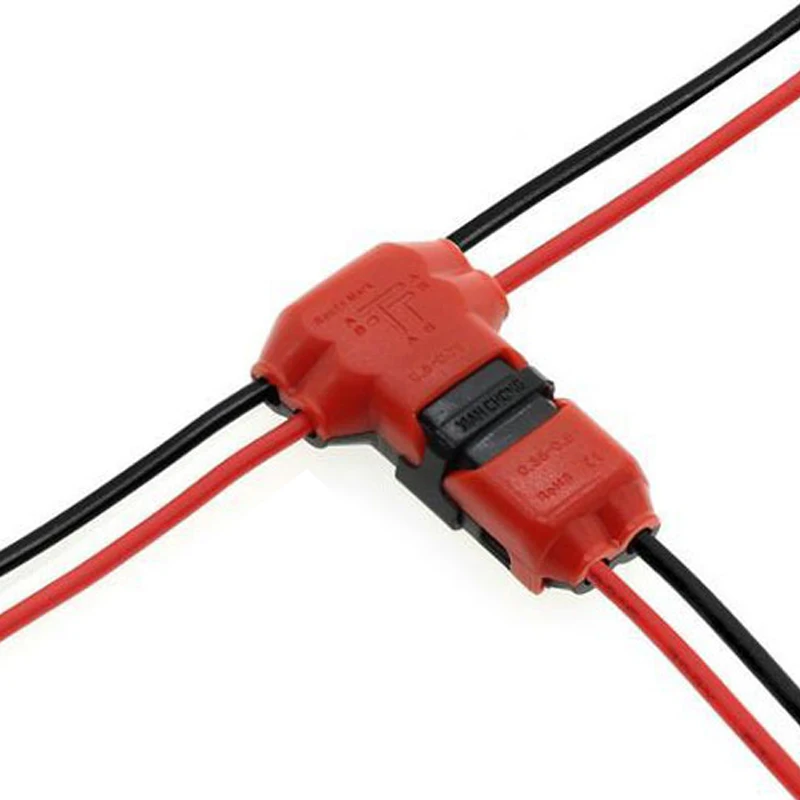 Шотландский замок быстроразъемный 2 контактный ходовой компактный проводной