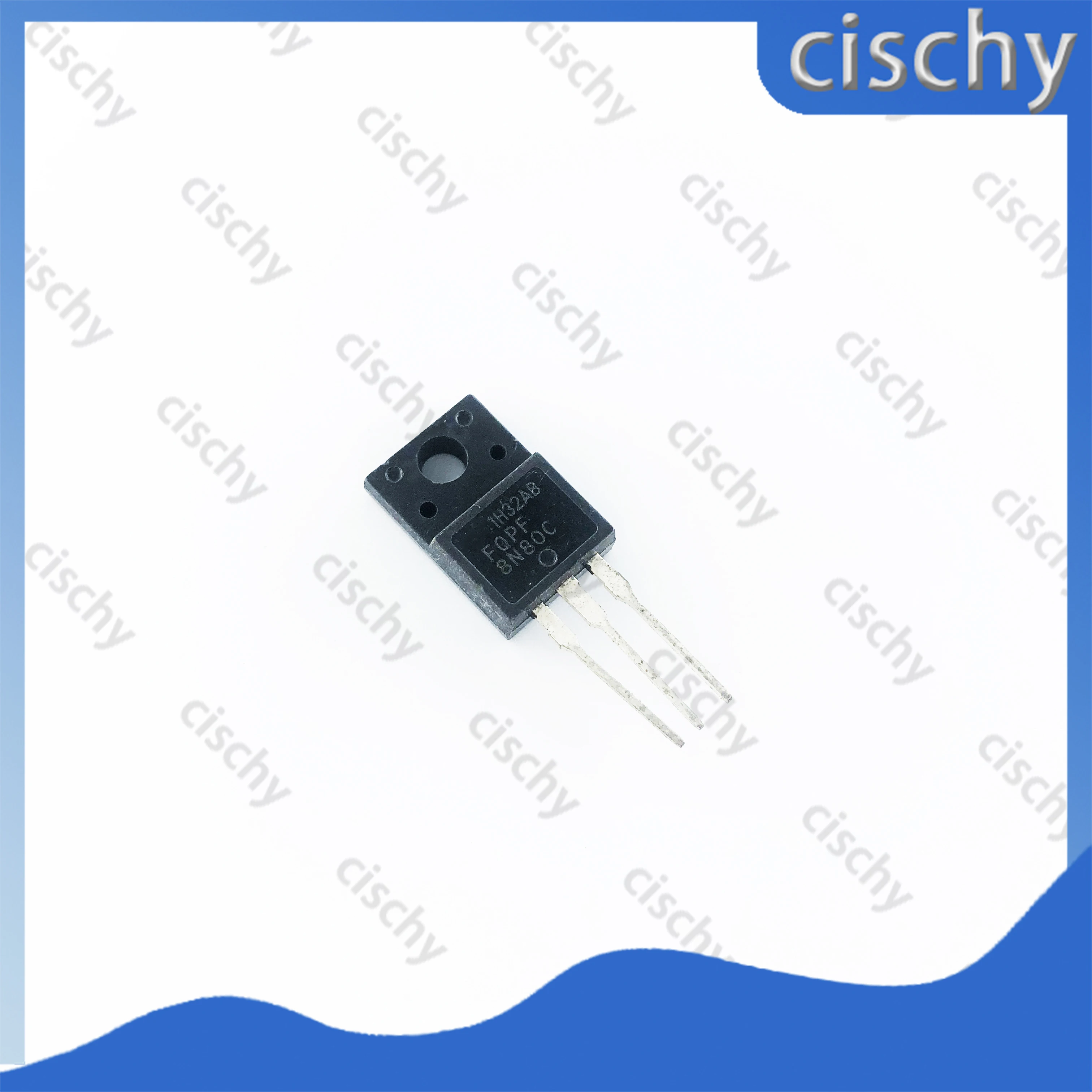 

10 шт. FQPF8N80C 8N80C TO-220