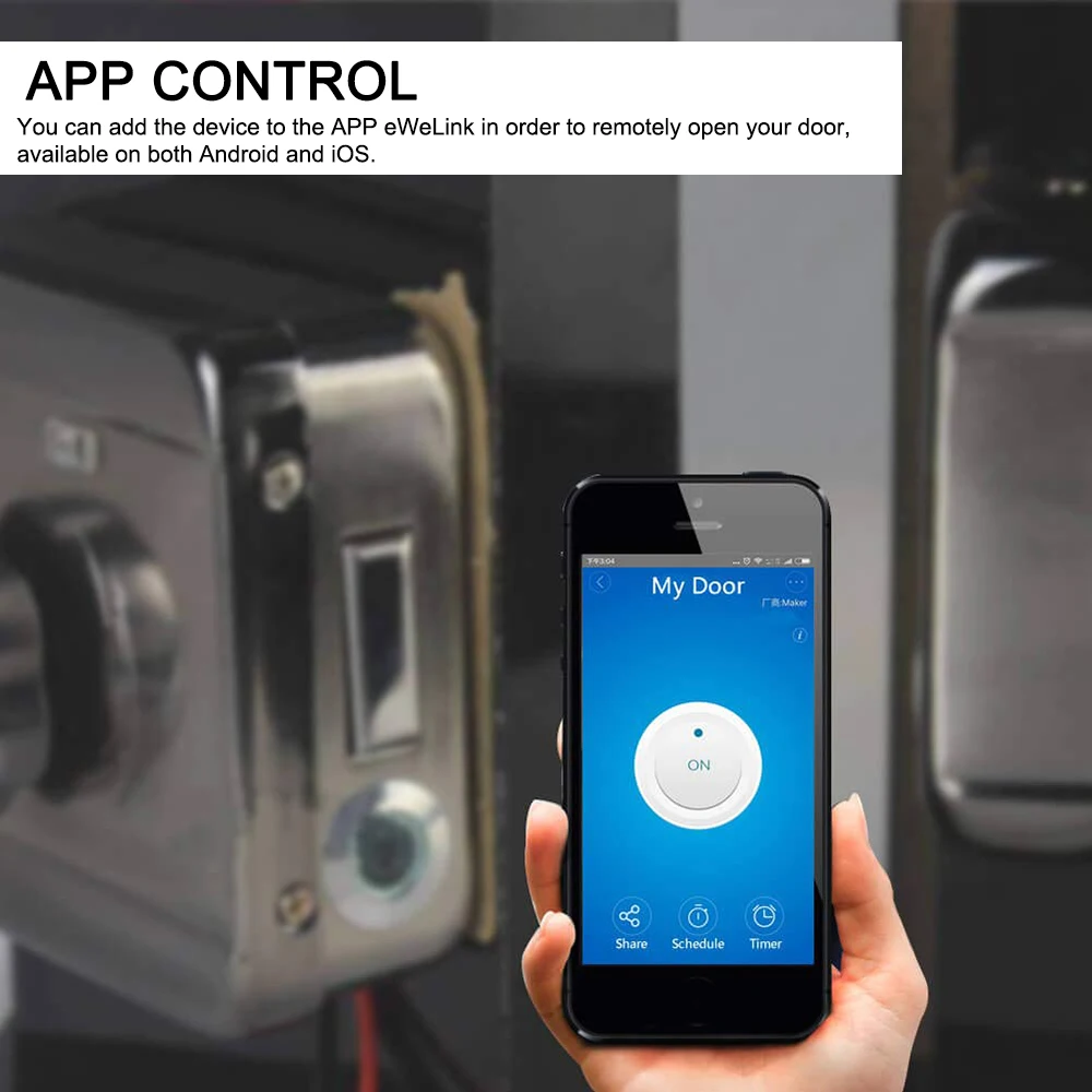 Умный выключатель с дистанционным управлением 12 В постоянного тока Wi-Fi