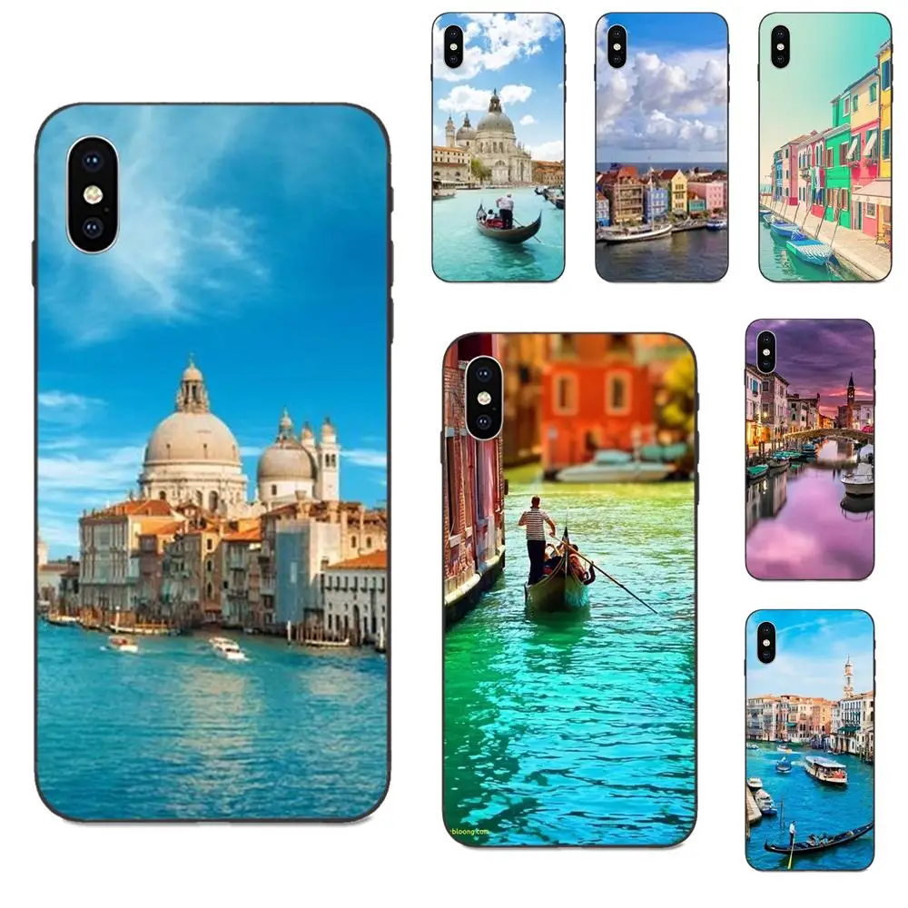 Мягкий оригинальный Венеция Вода пейзаж для Galaxy A3 A5 A6 A6s A7 A8 A9 A10 A20E A30 A40 A50 A60 A70 A80 A90