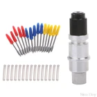 Держатель камеры высокой твердости + 15 шт. лезвий Виниловый резак плоттер 304560 градусов Ju22 20 Прямая поставка