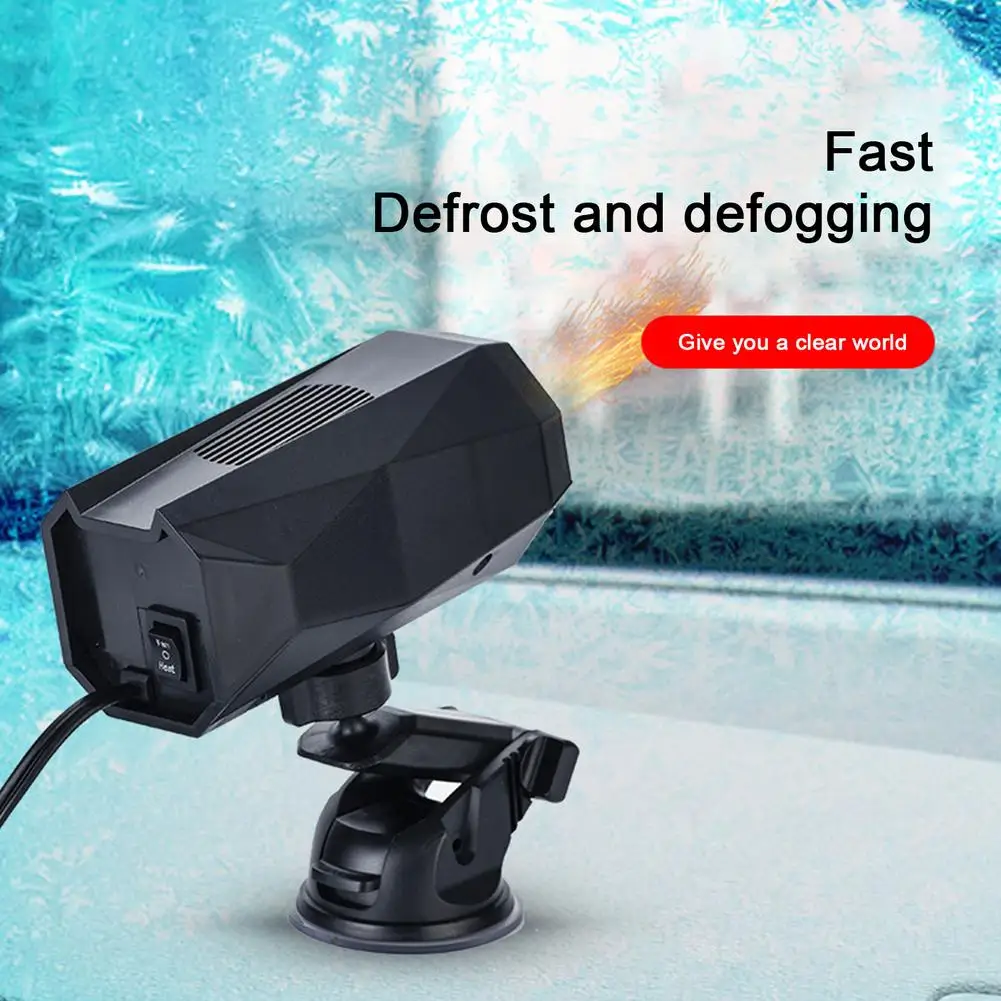 12/24V Car Heater 2in1 Auto Windshield Defroster Demister Electric Heaters Dryer Portable Vehicle Cooling Fan Air Purifier | Автомобили и