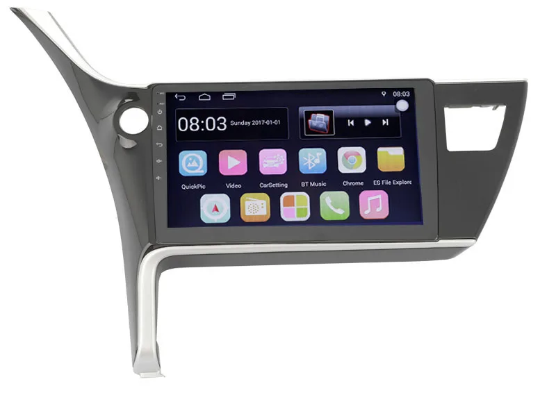 

10.1" octa core 1280*720 QLED screen Android 10 Car GPS multimedia Navigation for Toyota Corolla 2018