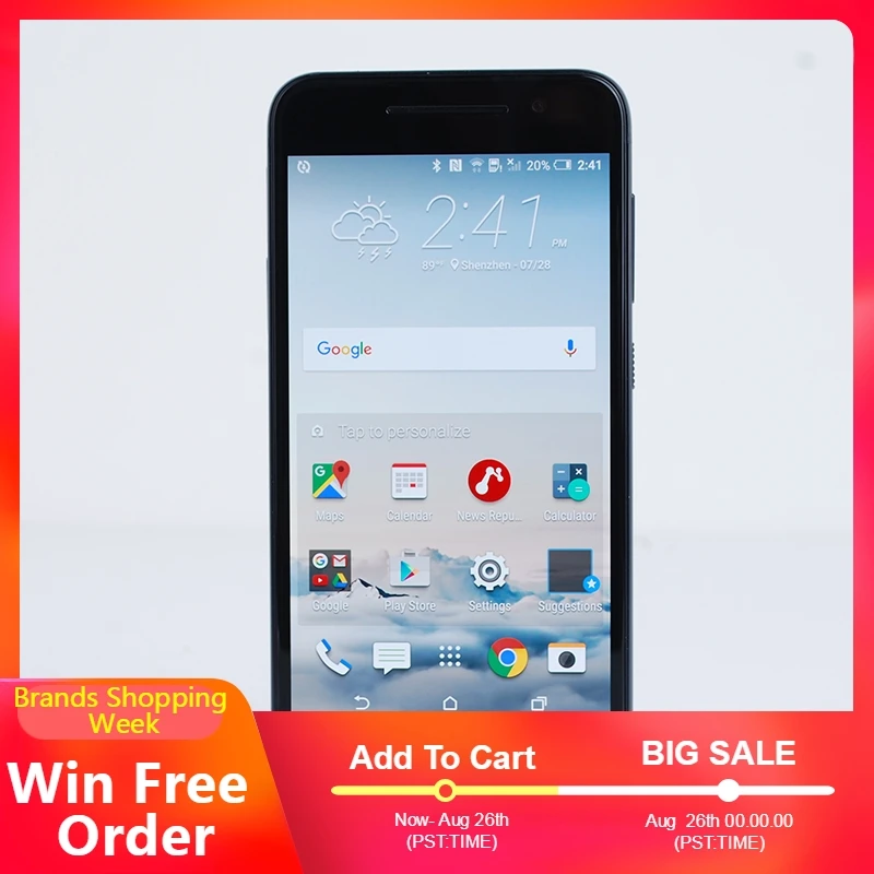 Htc One A9 GSM 4G LTE мобильный телефон Android 32 Гб ПЗУ отпечаток пальца 5 0 дюймов TouchSreen wifi gps