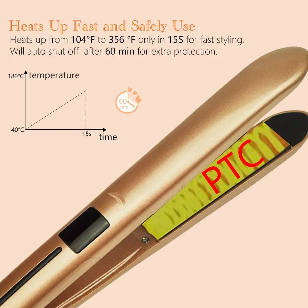 

Electric Hair stylist For Hair Curlere Big Waves Hair Curling Iron Fast Hair Straightener curling irons flat iron