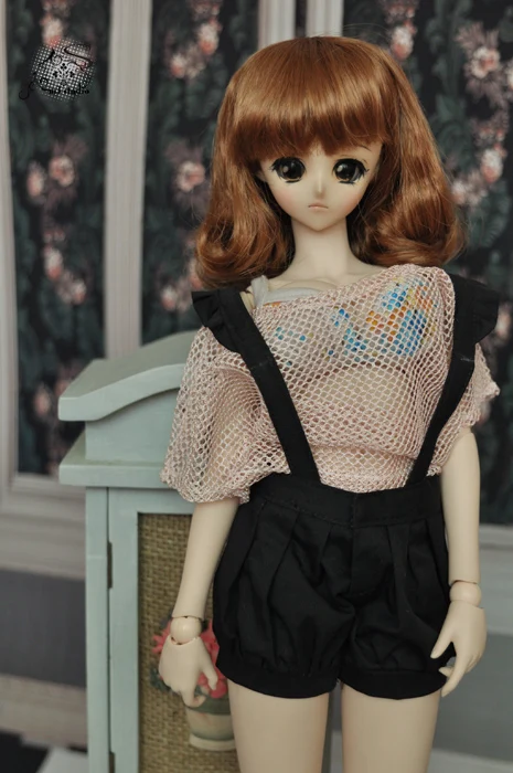 Топ и шорты для шарнирной куклы в комплекте с аксессуарами BJD/SD MSD DD DY кукла обувь