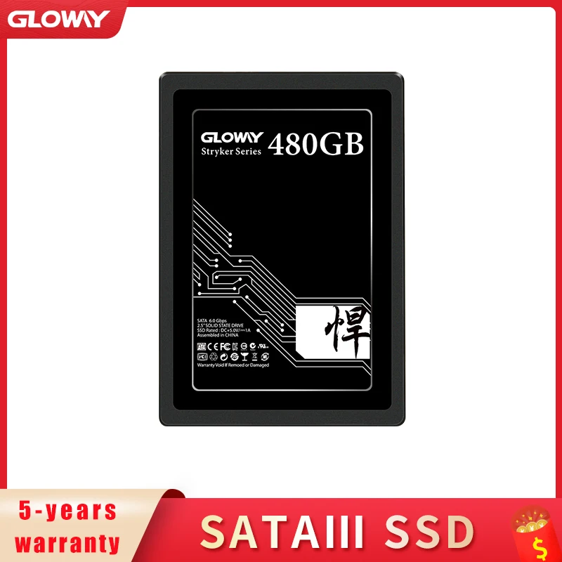 Твердотельный накопитель Gloway жесткий диск 480 ГБ 240 SSD 2 5 sata3 hd hdd 3 внутренний