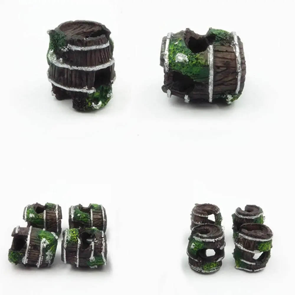 Рептилии среды обитания скрытие пещера с рыбами черепаха бак Basking украшение