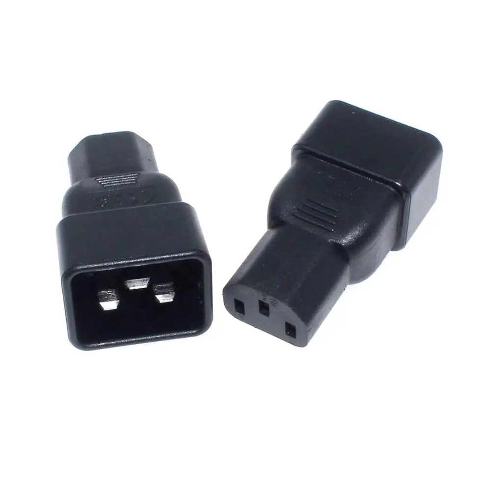 Адаптер переходник IEC 320 C20 в C13 штепсельная Вилка для сервера PDU C20|Электрические