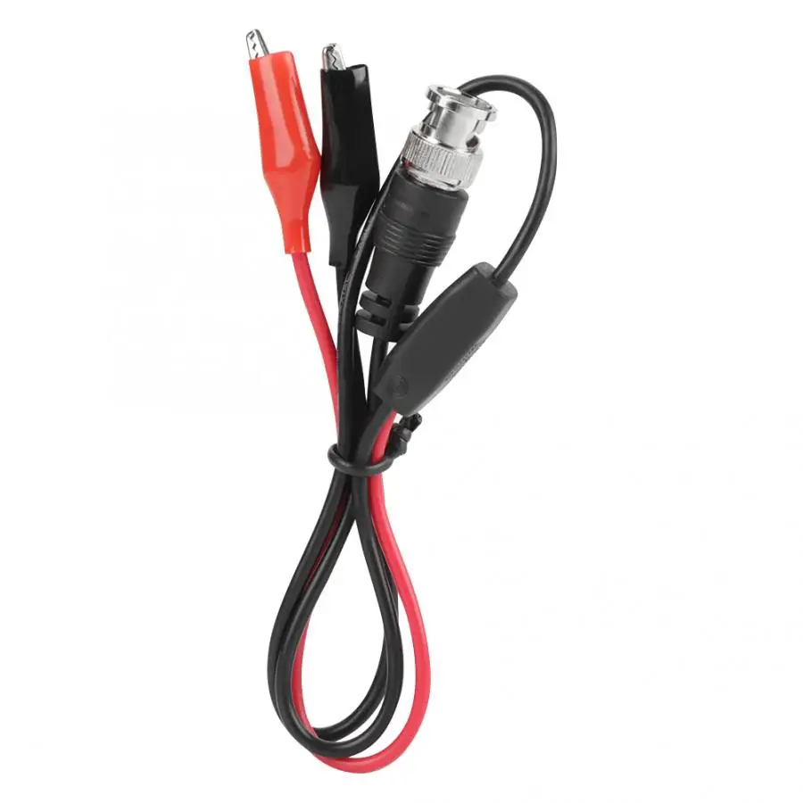 2Pcs Oscilloscope Test Probe Lead Cable BNC Male Plug Q9 to Dual Clip | Обустройство дома