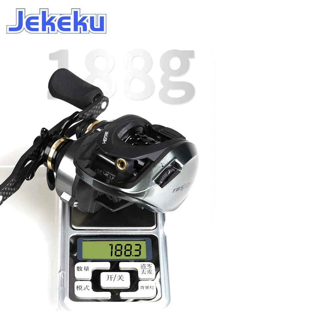 

JEKEKU NEW Phantom BFS Baitcasting Fishing Reel Magnetic Brake System 9kg Japan NMB 7+1 BB 7.5:1 High Speed Saltwater Freshwater