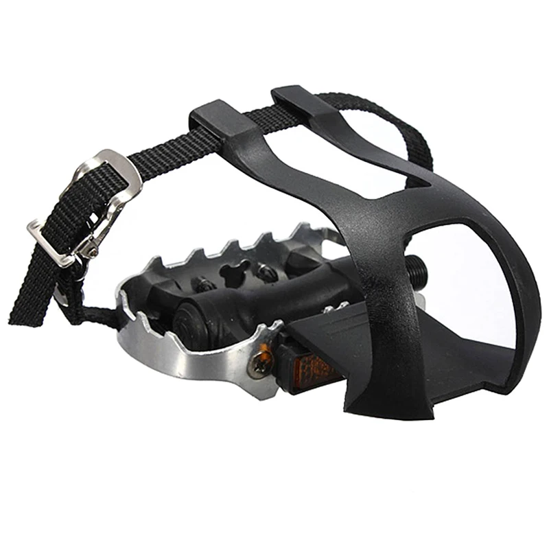 2 x алюминиевые велосипедные педали с петлей для горного велосипеда фотокольцом +