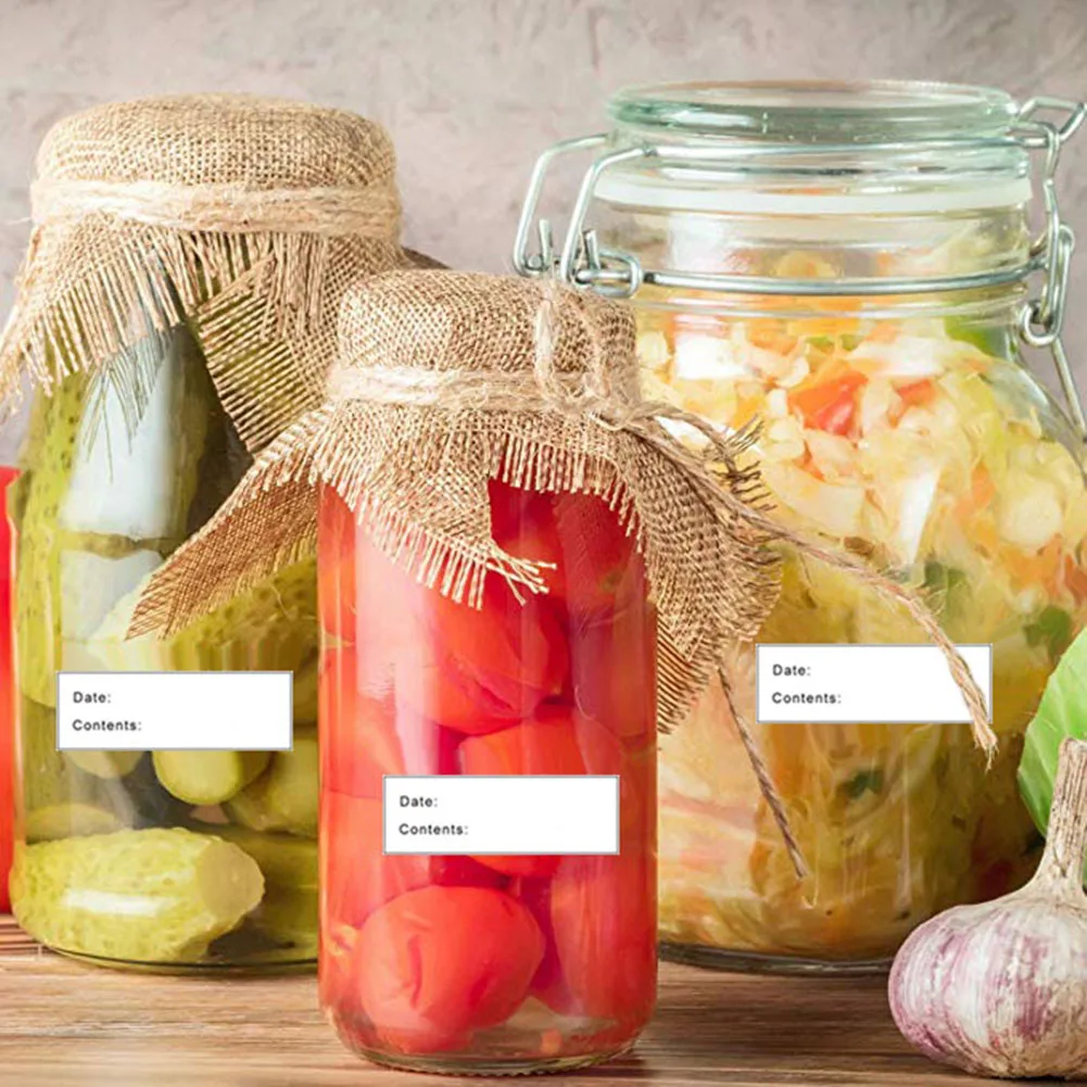 Самоклеящиеся съемные этикетки для холодильника хранения еды наклейки