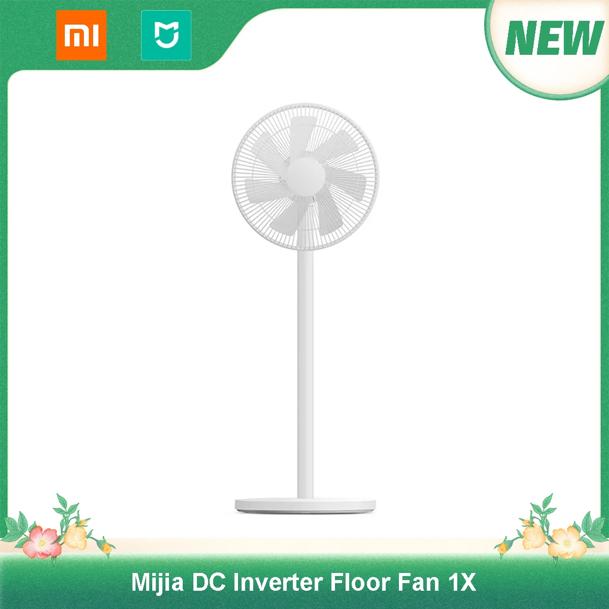 

Xiaomi Mijia DC Inverter Fan 1X For Home Cooler House Floor Standing Fan Portable Air Conditioner Natural Wind App Control