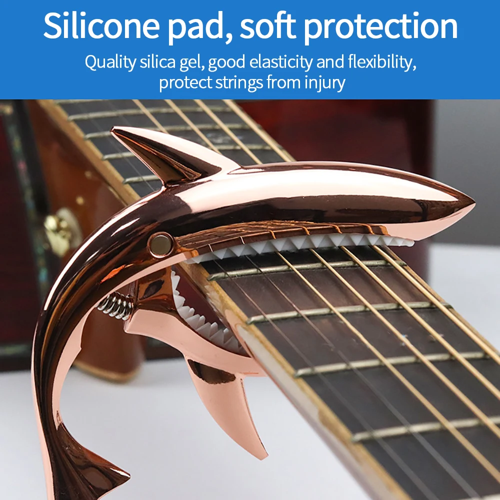 gitarre capo hohe zugfeder für 6 string akustische klassische elektrische guitarra tuning clamp musical instrument zubehör free global shipp
