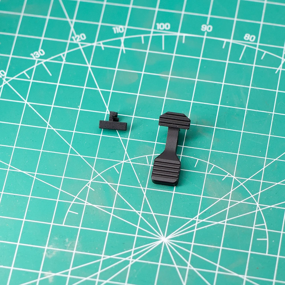 New High Quality CNC Aluminum Alloy Bolt Stop For M4/M16 Series Airsoft AEG Gel Blaster Catch Paintball Accessories | Спорт и