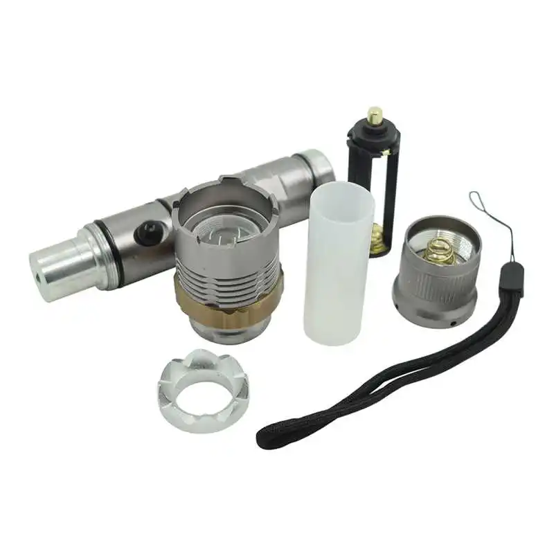 XM-L T6 тактический фонарик для самообороны палочки-наклейки фонарь Портативный