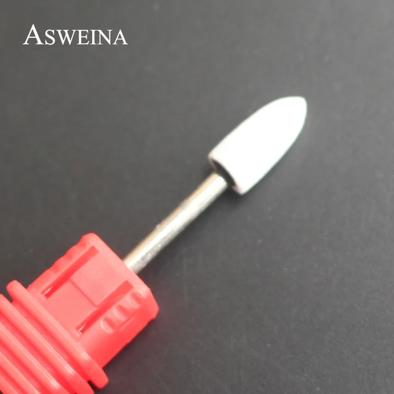 A5 ASWEINA, 1 шт., белый цвет, керамический камень, сверло для ногтей, инструменты для дизайна ногтей, Электрический Маникюрный аппарат, аксессуары, резак, пилки для ногтей - Цвет: A5