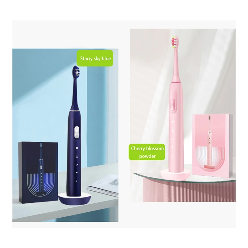 

Toothbrushes Vibrating Smart Tooth Brush Inductive Charging Sonic Acoustic Oral Dual Wave Cleaner Electric Tooth brush Scaler