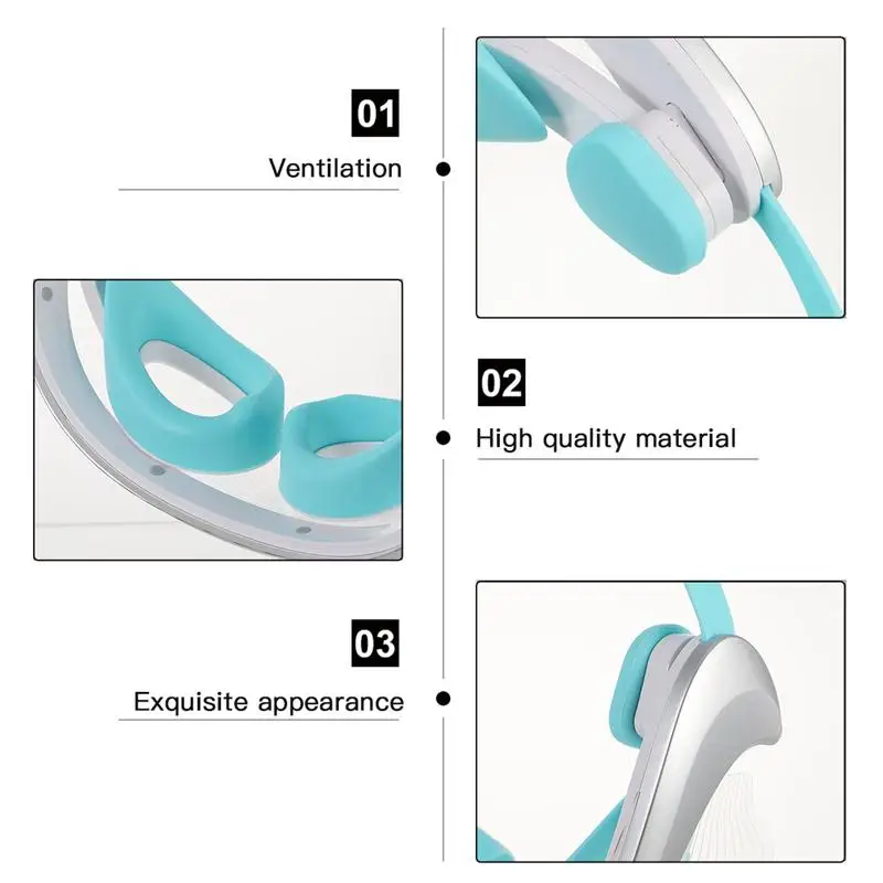 

1 Pc Eye Care Hot Compress Eye Mask LED Beauty Eye Massager for Home Women Eye