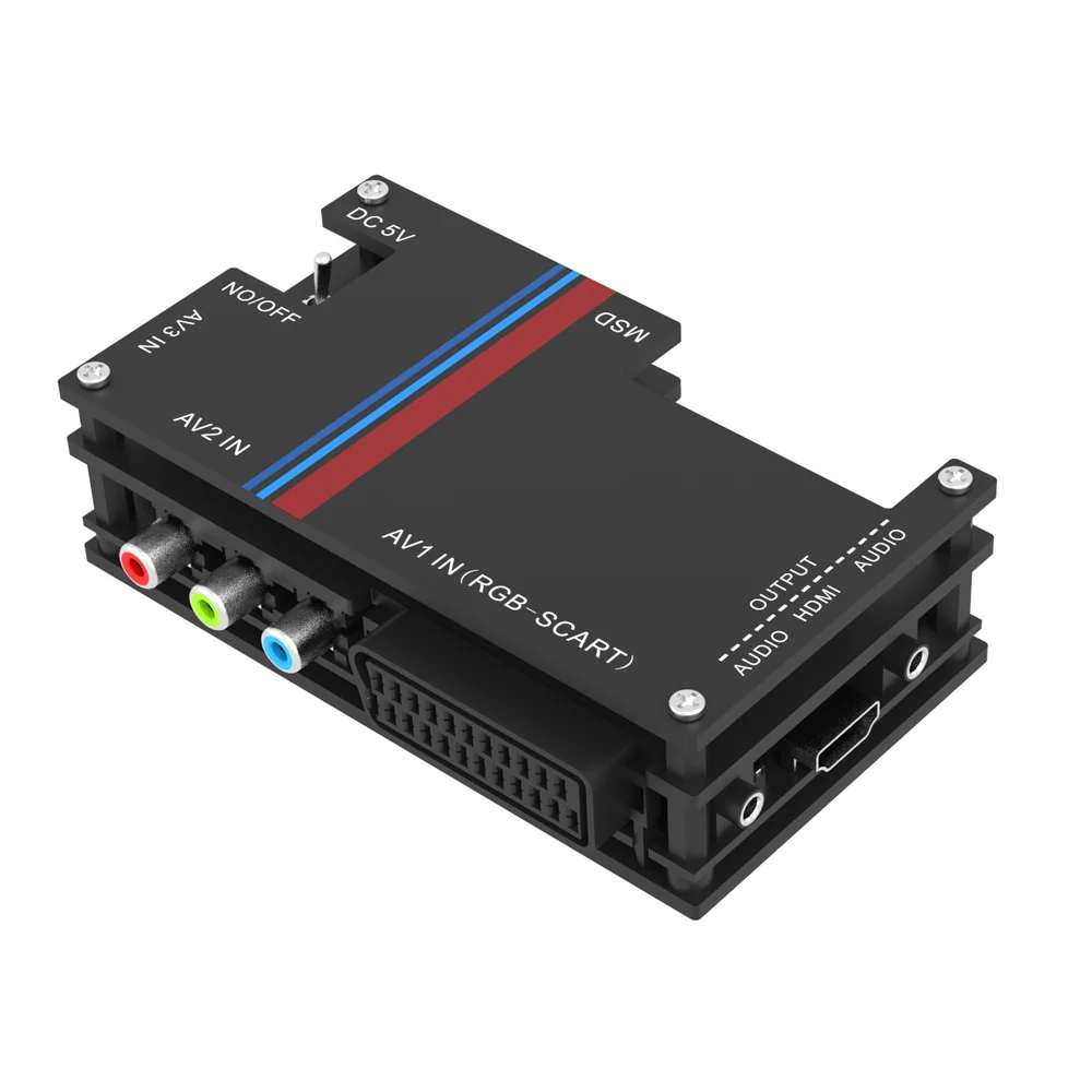 Улучшенное издание OSSC-X pro HDMI-совместимый комплект преобразователей подходит для