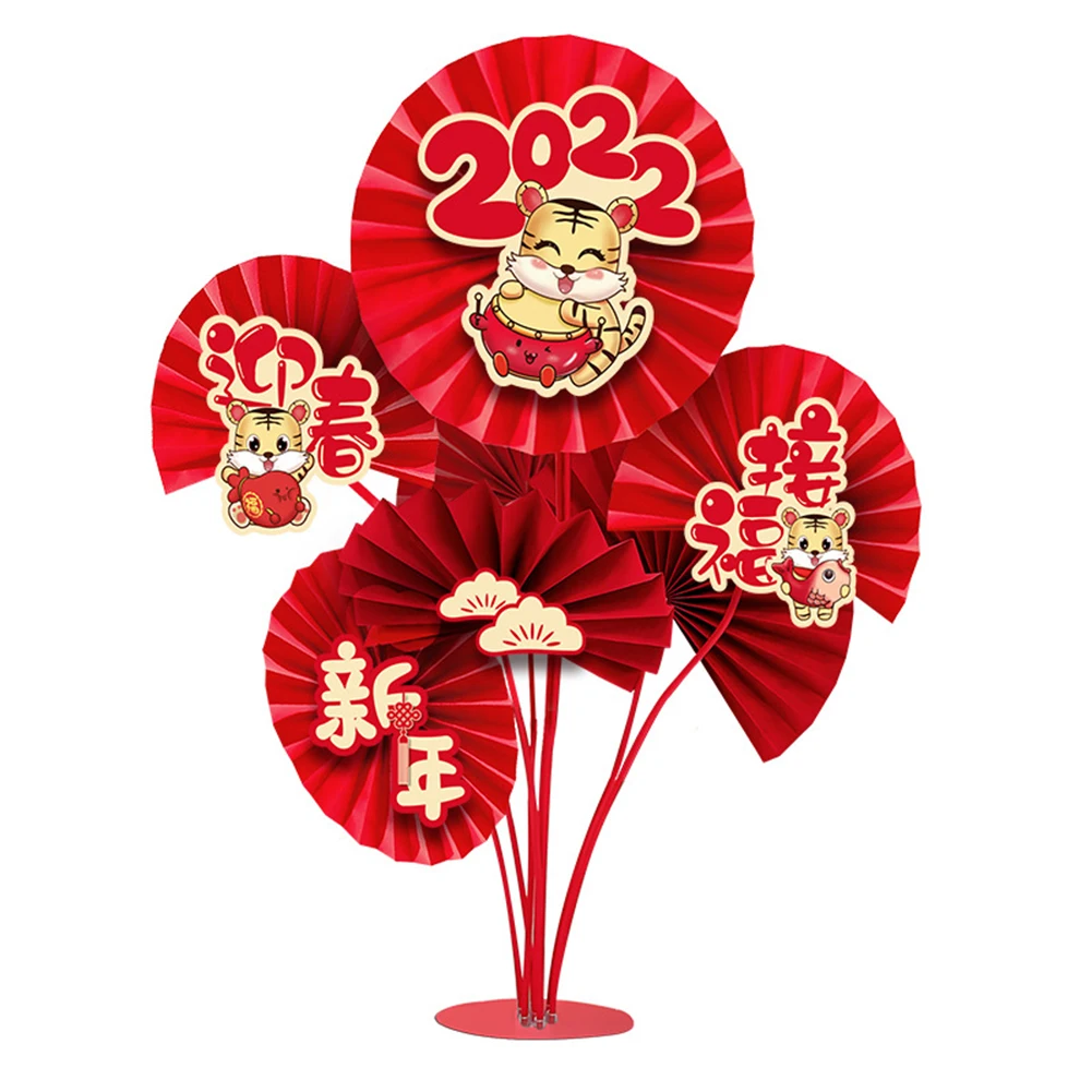 

Красный китайский бумажный веер, украшение с Новым годом, двойное счастье, новый год, День Святого Валентина вечерние вечеринка, украшения д...