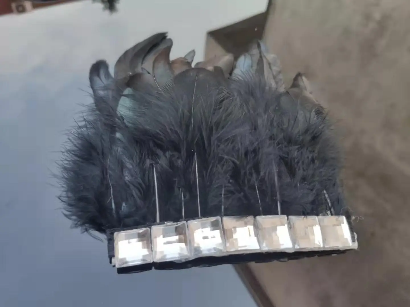 2pcs Handmade epaulette white Rhinestone big shoulder brooch epaulet /epaulettes spikes/escapulario blazer accessories | Дом и сад