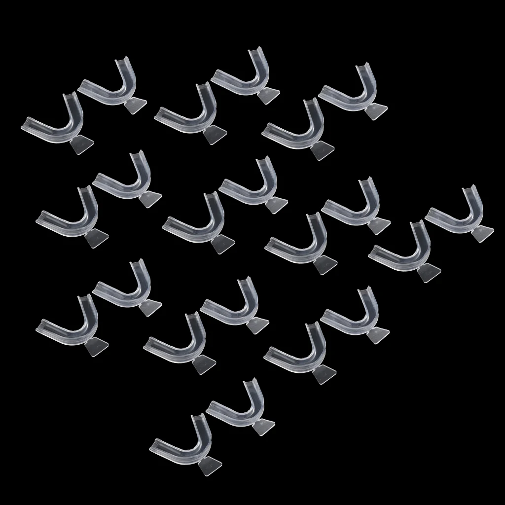 

10 Pairs Plastic Teeth Whitening Tray Teeth Care Accessories