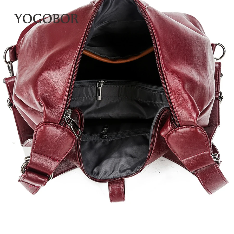 Сумка-хобо Женская на плечо винтажный вместительный саквояж